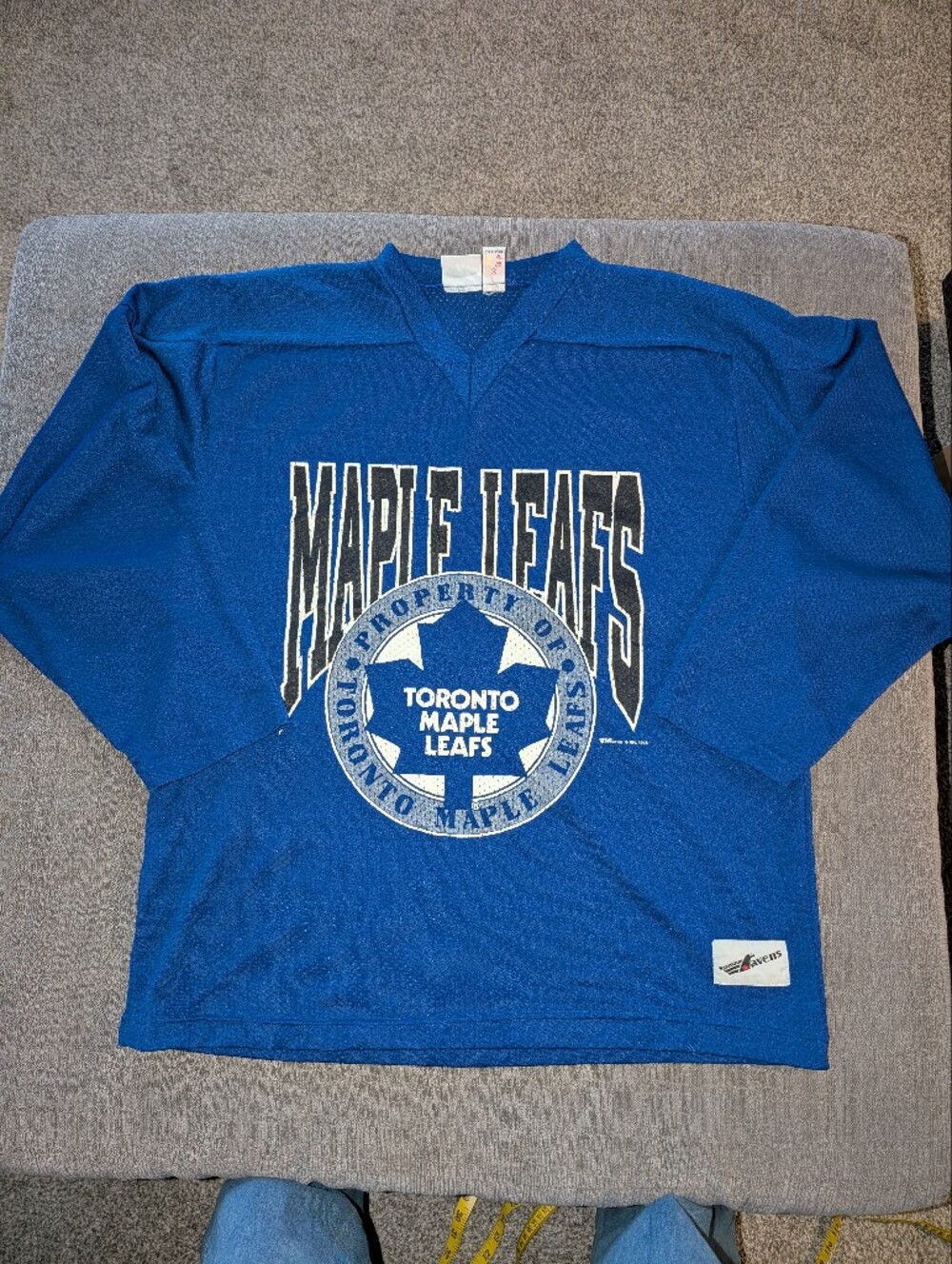 Vintage Toronto Maple Leafs NHL Mesh Hockey Jersey